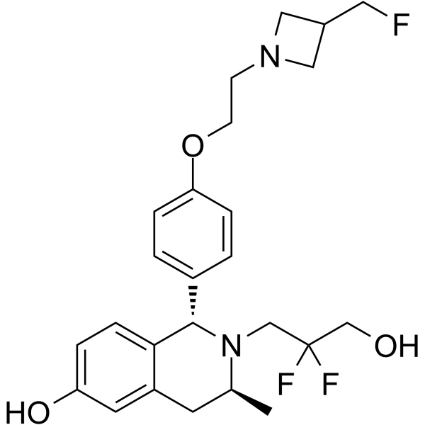 Estrogen receptor antagonist 5 2136600-69-4